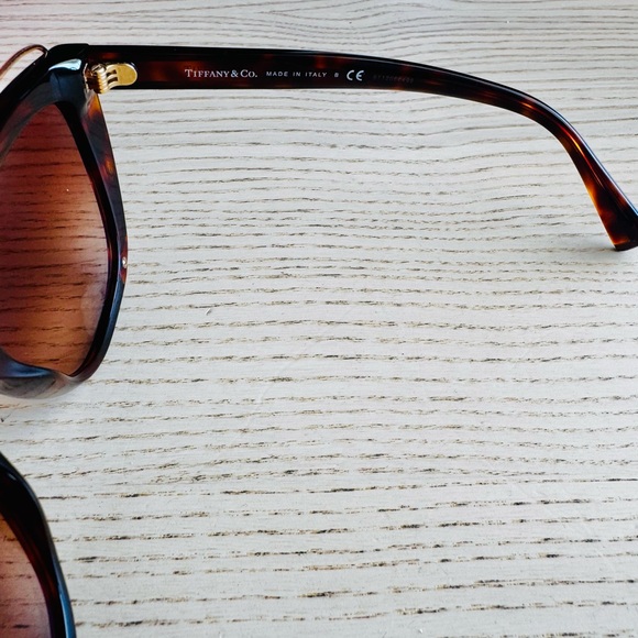 New Tiffany & Co Sunglasses TF4148 Habana/ Brown Gradient lens 80023B 54/17 - Picture 6 of 15